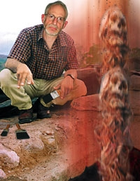 Edward Whitson waits while yet another tortured wraith rises from a dig site in Syria.